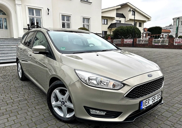 Ford Focus cena 35900 przebieg: 188000, rok produkcji 2016 z Swarzędz małe 667